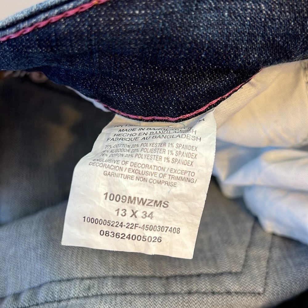 Wrangler Bootcut Jeans 13/34 - Picture 6 of 8